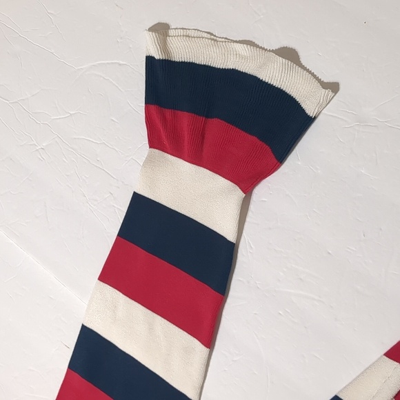 LOFT  Long sleeved  striped knit sweater dress size medium M - Picture 4 of 8